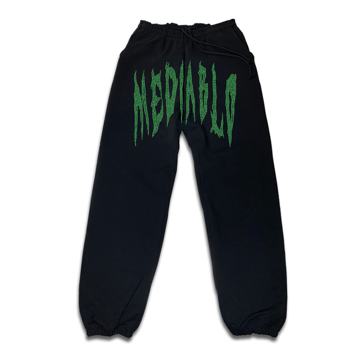 Mediablo Green rhinestone